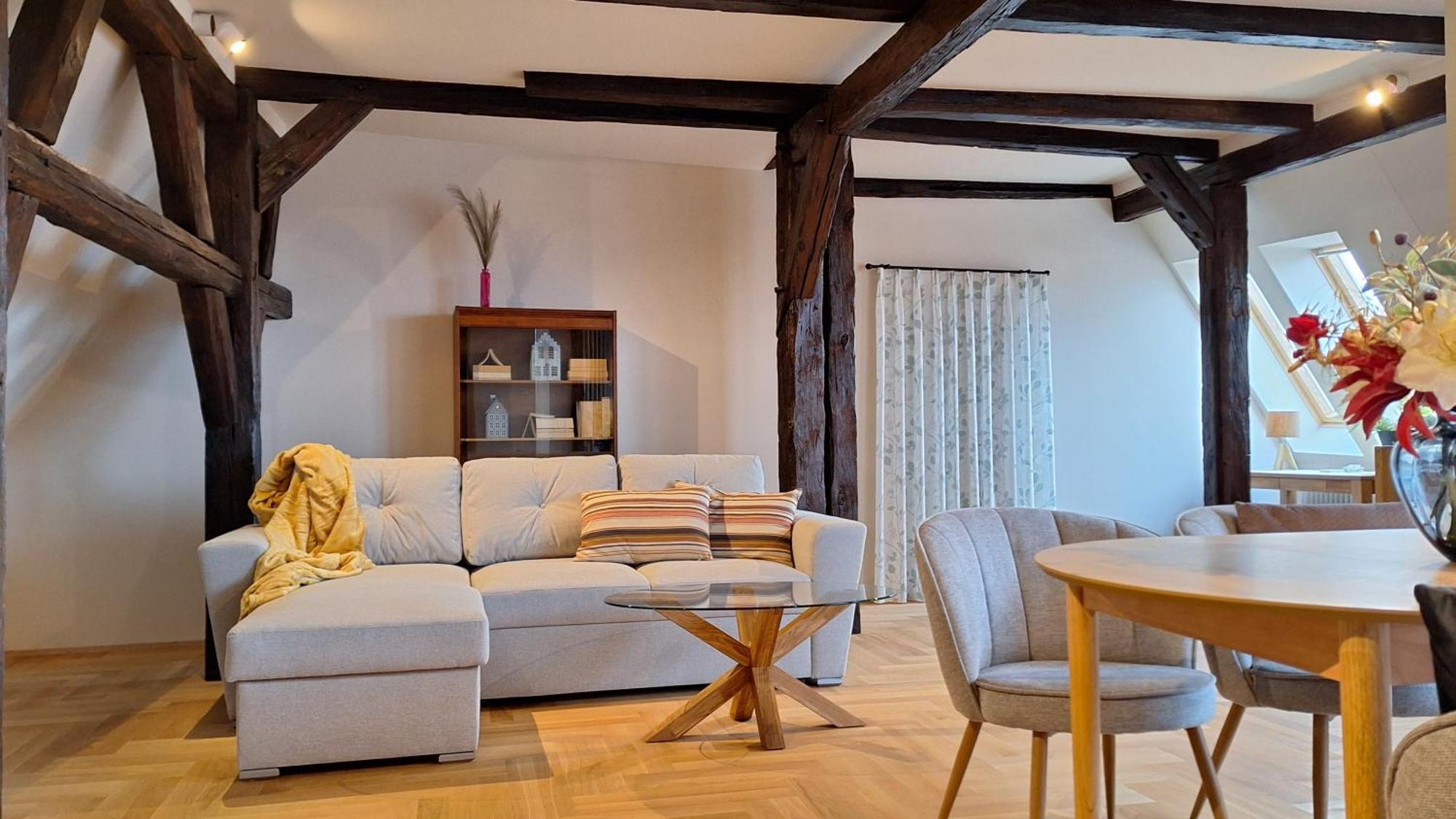 Stadtpalais Bellevue-Suite 3- Zimmer- Maisonettewohnung Mit Dachterrasse Maximal 4 Personen Budyšín Exteriér fotografie