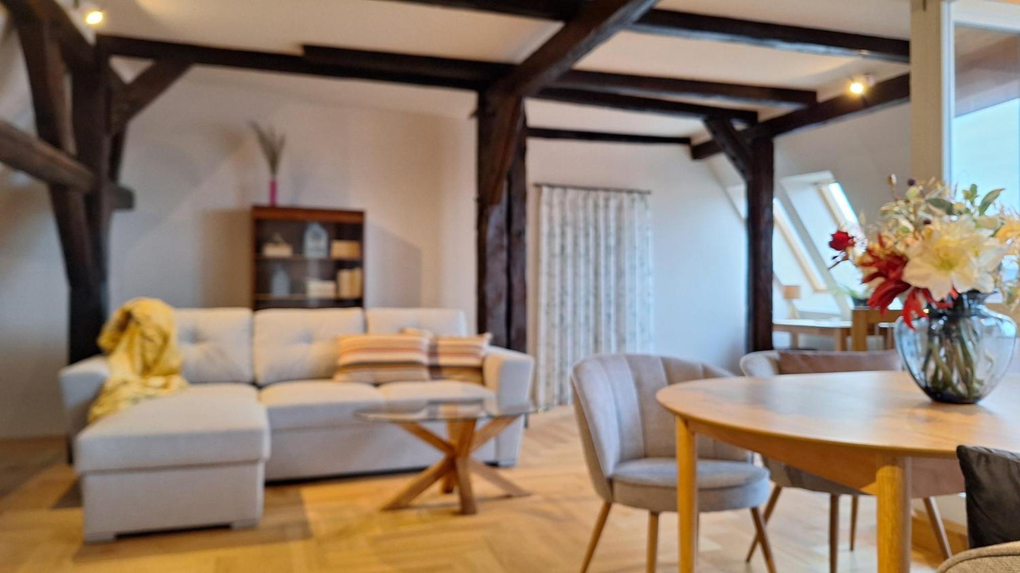 Stadtpalais Bellevue-Suite 3- Zimmer- Maisonettewohnung Mit Dachterrasse Maximal 4 Personen Budyšín Exteriér fotografie