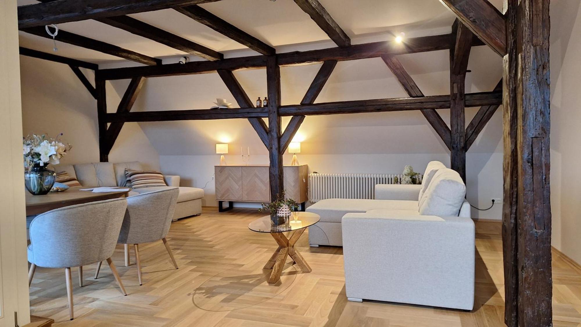 Stadtpalais Bellevue-Suite 3- Zimmer- Maisonettewohnung Mit Dachterrasse Maximal 4 Personen Budyšín Exteriér fotografie