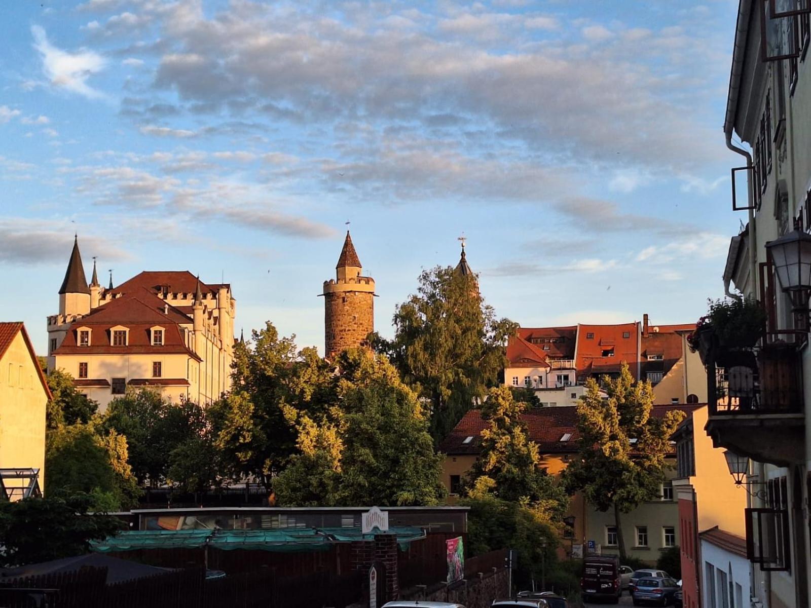 Stadtpalais Bellevue-Suite 3- Zimmer- Maisonettewohnung Mit Dachterrasse Maximal 4 Personen Budyšín Exteriér fotografie